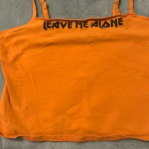 Cropped tank top